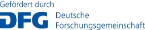 Logo Deutsche Forschungsgemeinschaft e.V.
